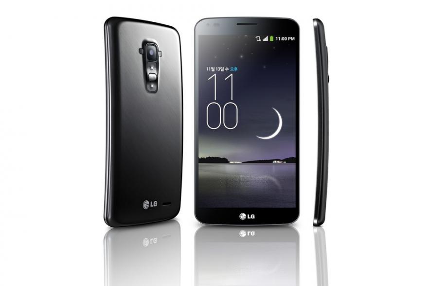Официальный внешний вид LG G Flex