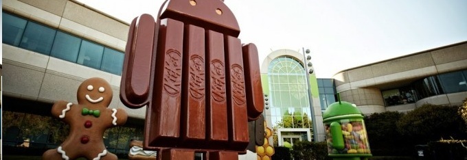 Символ Android 4.4 KitKat