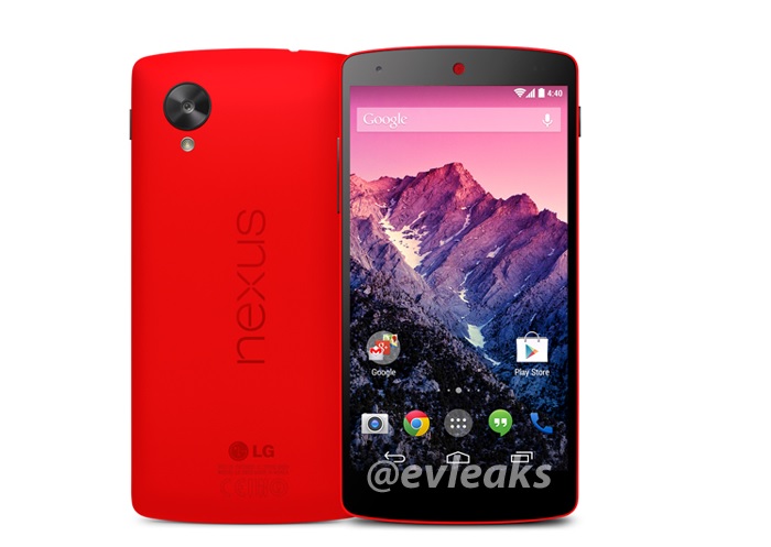 Красный Nexus 5