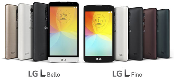промо LG L Bello и LG L Fino